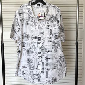 Men’s Star Wars button up